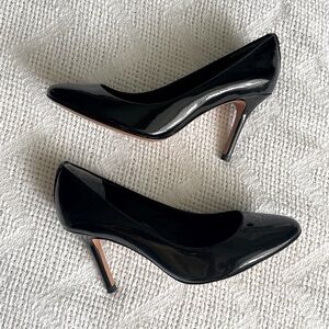 COACH Black Patent Leather Heels